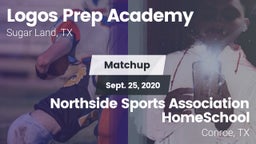 Matchup: Logos Prep Academy vs. Northside Sports Association HomeSchool  2020