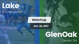 Matchup: Lake  vs. GlenOak  2017