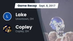 Recap: Lake  vs. Copley  2017