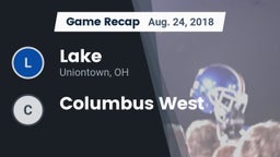 Recap: Lake  vs. Columbus West 2018