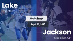 Matchup: Lake  vs. Jackson  2018