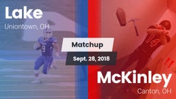 Matchup: Lake  vs. McKinley  2018