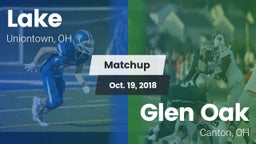 Matchup: Lake  vs. Glen Oak  2018
