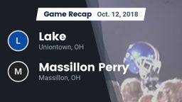 Recap: Lake  vs. Massillon Perry  2018