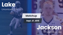 Matchup: Lake  vs. Jackson  2019