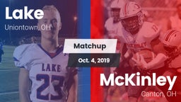 Matchup: Lake  vs. McKinley  2019