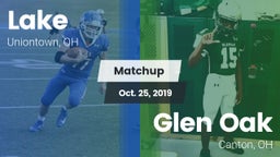 Matchup: Lake  vs. Glen Oak  2019