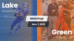 Matchup: Lake  vs. Green  2019