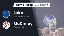 Recap: Lake  vs. McKinley  2019
