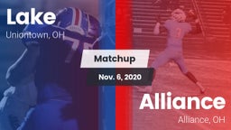 Matchup: Lake  vs. Alliance  2020