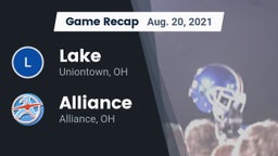 Recap: Lake  vs. Alliance  2021