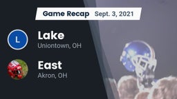 Recap: Lake  vs. East  2021