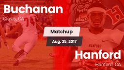 Matchup: Buchanan  vs. Hanford  2017