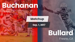 Matchup: Buchanan  vs. Bullard  2017