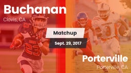 Matchup: Buchanan  vs. Porterville  2017