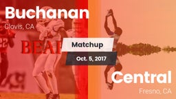 Matchup: Buchanan  vs. Central  2017