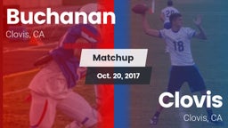 Matchup: Buchanan  vs. Clovis  2017