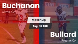 Matchup: Buchanan  vs. Bullard  2019
