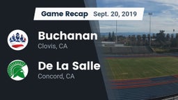 Recap: Buchanan  vs. De La Salle  2019