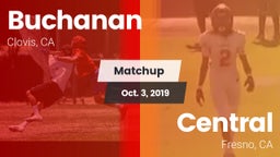 Matchup: Buchanan  vs. Central  2019