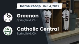 Recap: Greenon  vs. Catholic Central  2019