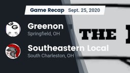 Recap: Greenon  vs. Southeastern Local  2020