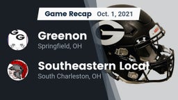 Recap: Greenon  vs. Southeastern Local  2021