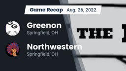 Recap: Greenon  vs. Northwestern  2022