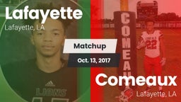 Matchup: Lafayette High vs. Comeaux  2017