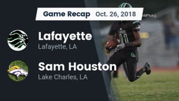Recap: Lafayette  vs. Sam Houston  2018