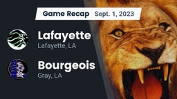 Recap: Lafayette  vs. Bourgeois  2023