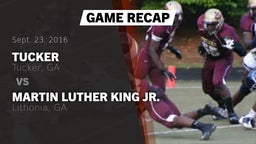 Recap: Tucker  vs. Martin Luther King Jr.  2016
