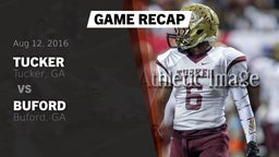 Recap: Tucker  vs. Buford  2016