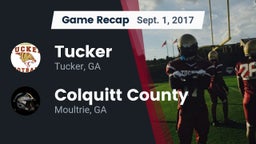 Recap: Tucker  vs. Colquitt County  2017
