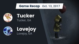 Recap: Tucker  vs. Lovejoy  2017