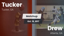 Matchup: Tucker  vs. Drew  2017