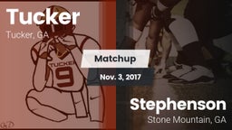 Matchup: Tucker  vs. Stephenson  2017