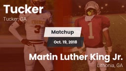Matchup: Tucker  vs. Martin Luther King Jr.  2018
