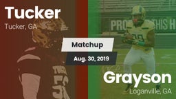 Matchup: Tucker  vs. Grayson  2019