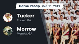 Recap: Tucker  vs. Morrow  2019