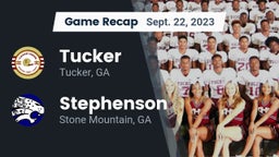 Recap: Tucker  vs. Stephenson  2023