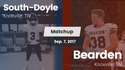 Matchup: South-Doyle High vs. Bearden  2017