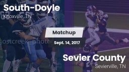 Matchup: South-Doyle High vs. Sevier County  2017