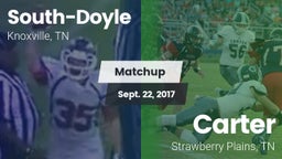 Matchup: South-Doyle High vs. Carter  2017