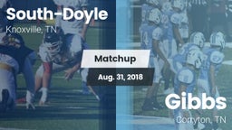 Matchup: South-Doyle High vs. Gibbs  2018