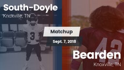 Matchup: South-Doyle High vs. Bearden  2018