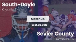 Matchup: South-Doyle High vs. Sevier County  2019