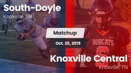 Matchup: South-Doyle High vs. Knoxville Central  2019