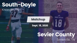 Matchup: South-Doyle High vs. Sevier County  2020