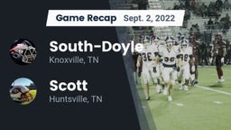 Recap: South-Doyle  vs. Scott  2022